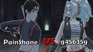 Naruto Clash of Ninja Revolution 3 Netplay 416 - PainShane 🇺🇸 vs g45635g 🇺🇸