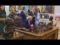President Trump Attends a Briefing on the 2025 Hurricane and Wildfire Season Outlook & Preparedness