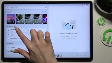How to Find the Downloaded Files on LENOVO Yoga Tab Plus