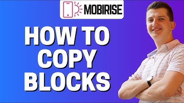 How To Copy Blocks In Mobirise