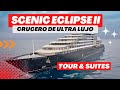 Ultra lujo! Así es el mega yate de cruceros de expedición Scenic Eclipse II