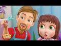 Baby Went To Salon | Nursery Rhymes &amp; Kids Songs | Happy Tots