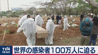 新型コロナ世界の死者 100万人に迫る（2020年9月27日）