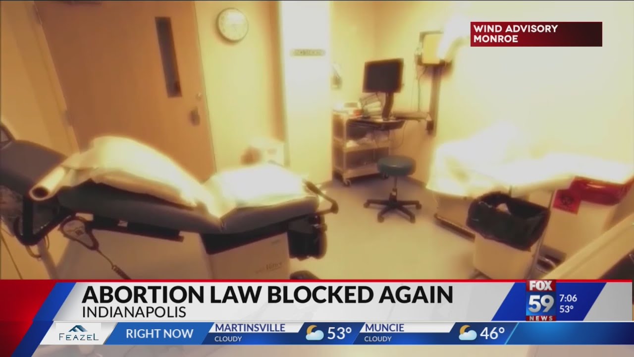 Second judge blocks Indiana abortion ban - YouTube