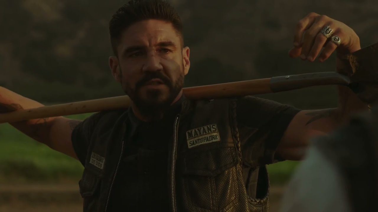 Mayans MC 1x10 | Burial Scene ("It Will Be The Last F Grave You Ever Dig")