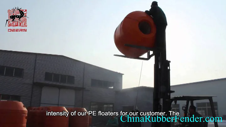 PE Floater Testing - ChinaRubberFender.com
