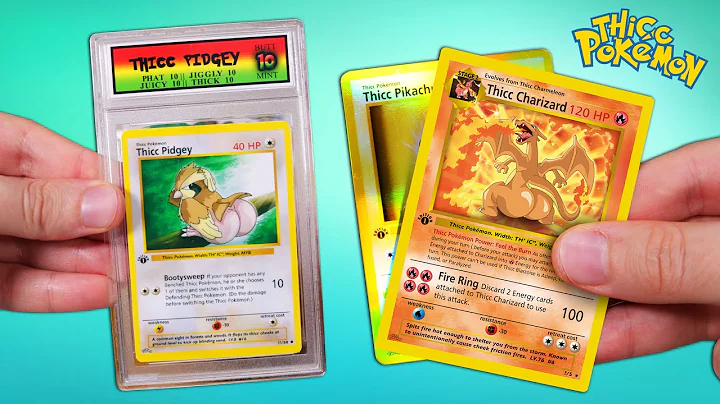 Ces cartes Pokémon sont toutes THICC...