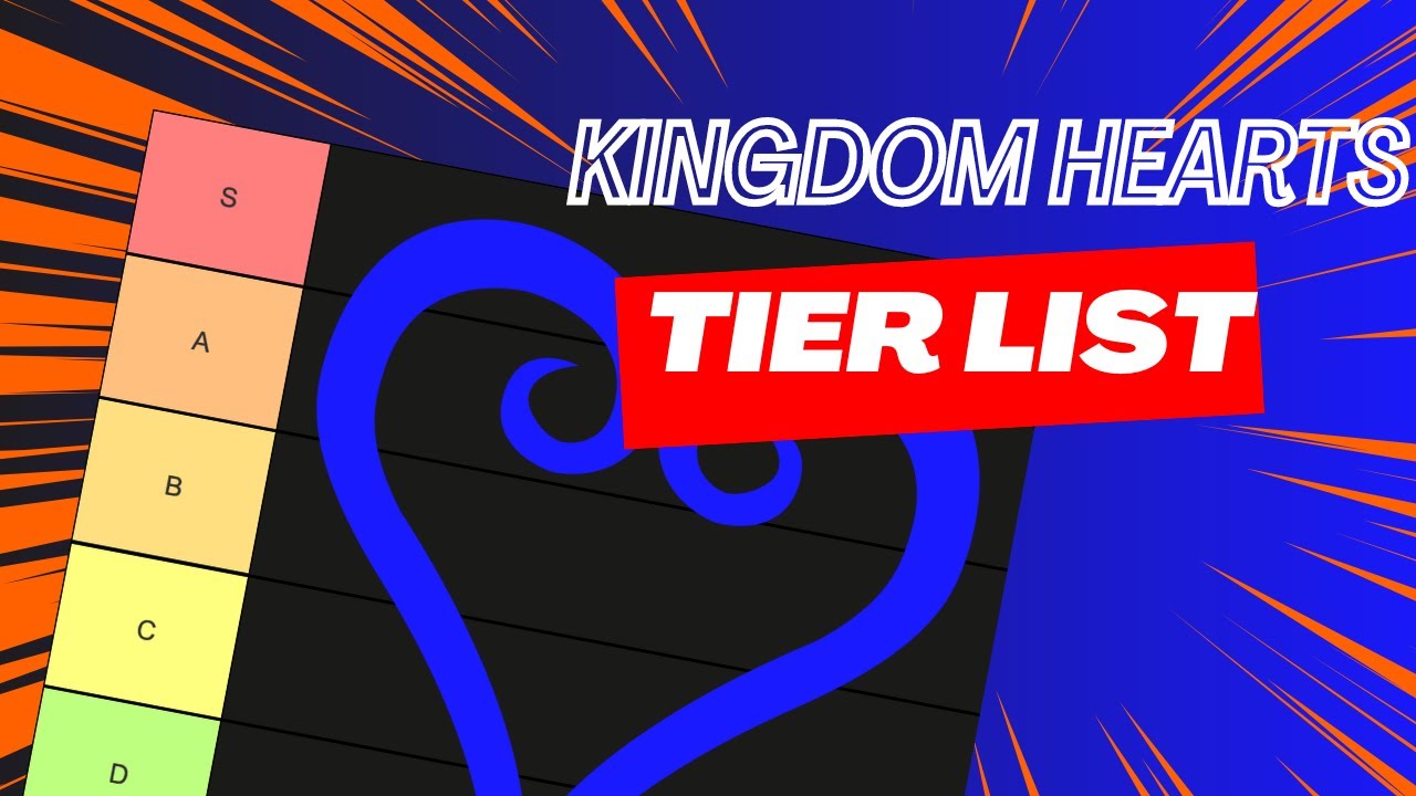 My KINGDOM HEARTS Tier List 