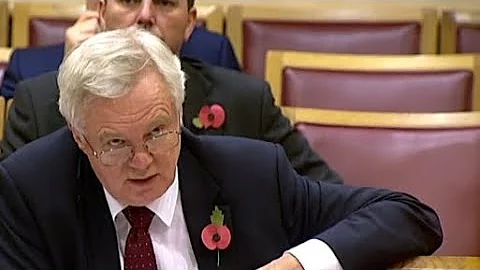 David Davis admits Brexit deal will probably favour EU