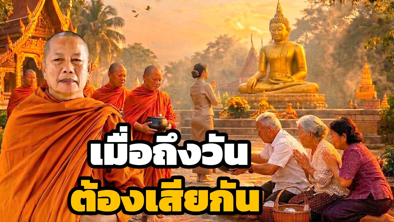 วันที่ต้องจากกัน  ธรรมะช่วยให้ใจไม่ทุกข์ ธรรมะคลายทุกข์ พระมหาบุญช่วย ปัญญาวชิโร 3