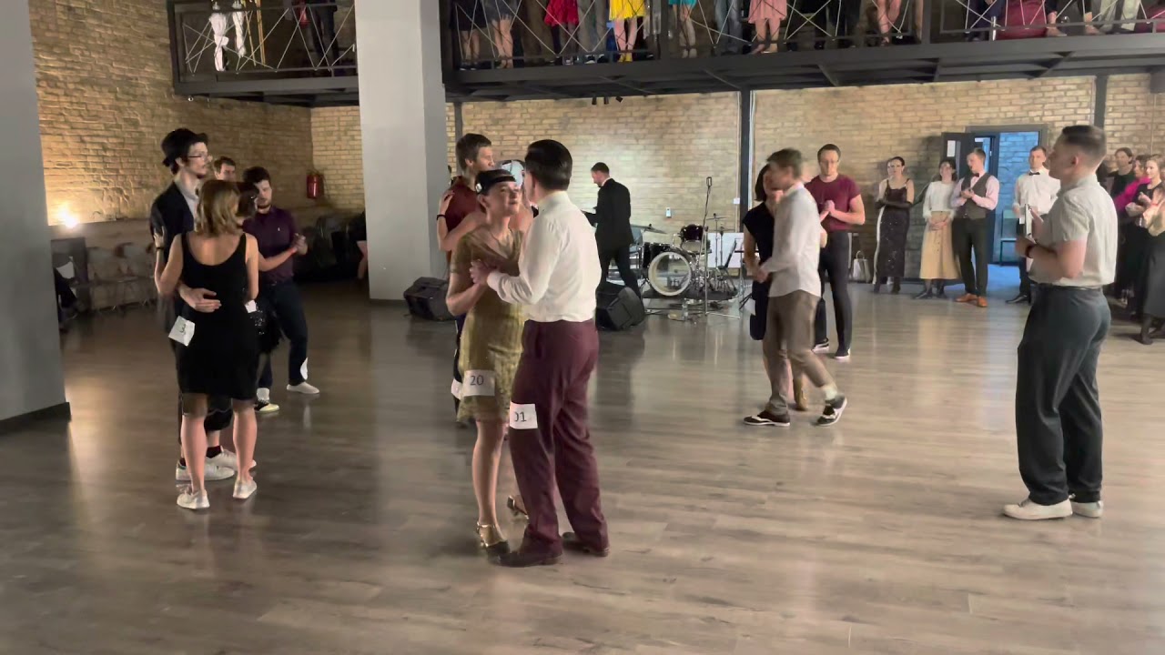 Tuxedo Junction Party. Lindy Hop Mix&Match Open. Prelims. Heat 1, song 2