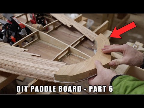 How to build a Paddle Board (Part 6) - The Blocking