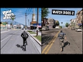 Gta 5 vs Watch Dogs 2 | Side by Side | COMPARISON |