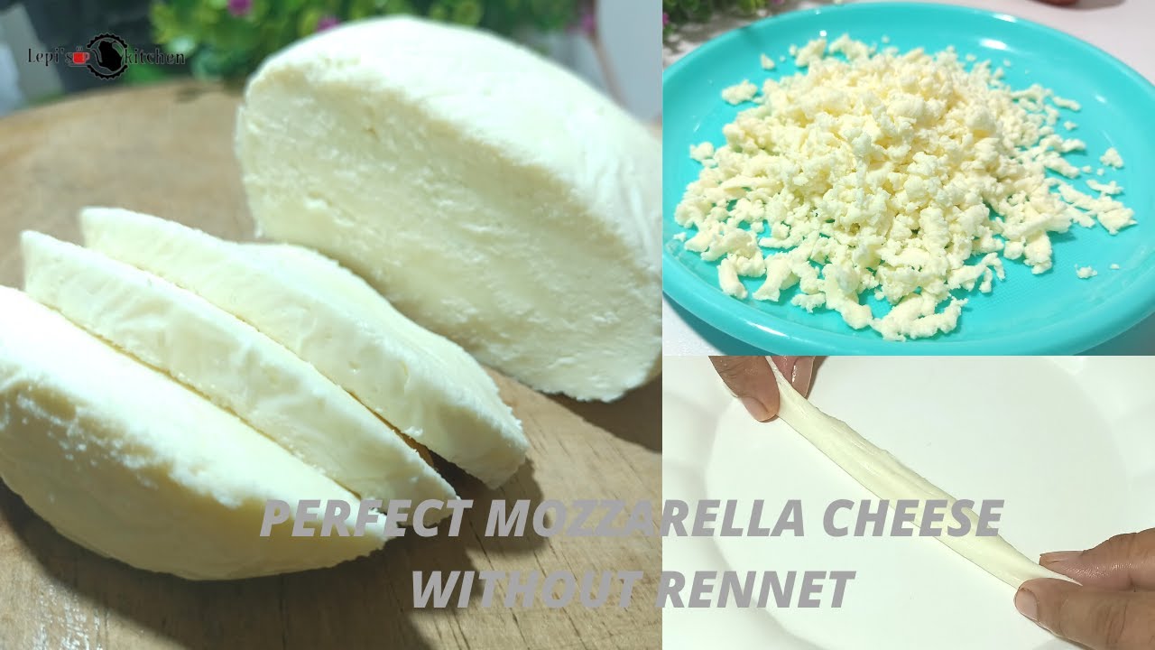 (রেনেট ছাড়া) মোজারেলা চিজ তৈরির সহজ রেসিপি How to Make Mozzarella