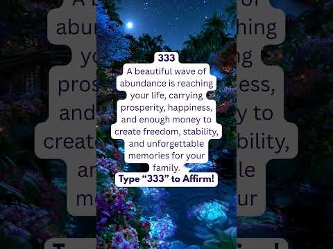 Angel number 333 opens money doors #lawofattraction