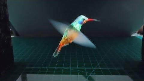 World simplest 3d cenima using hologram effect no equipment required 