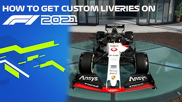 How To Install Custom Liveries For F1 2021! Super Easy and Simple!