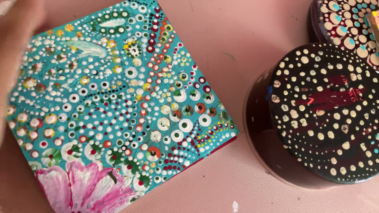 Dot painting YouTube