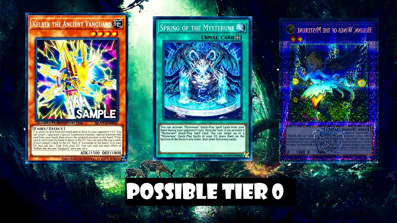 (YGOPRO) new Mysterune EARTH Fairy deck,with great potential,Kelbek the Ancient Vanguard
