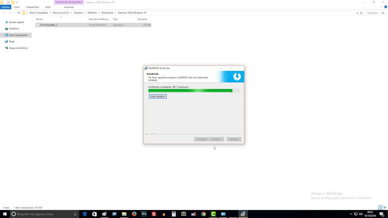 Como instalar DAEMON TOOLS no WINDOWS 10 YouTube