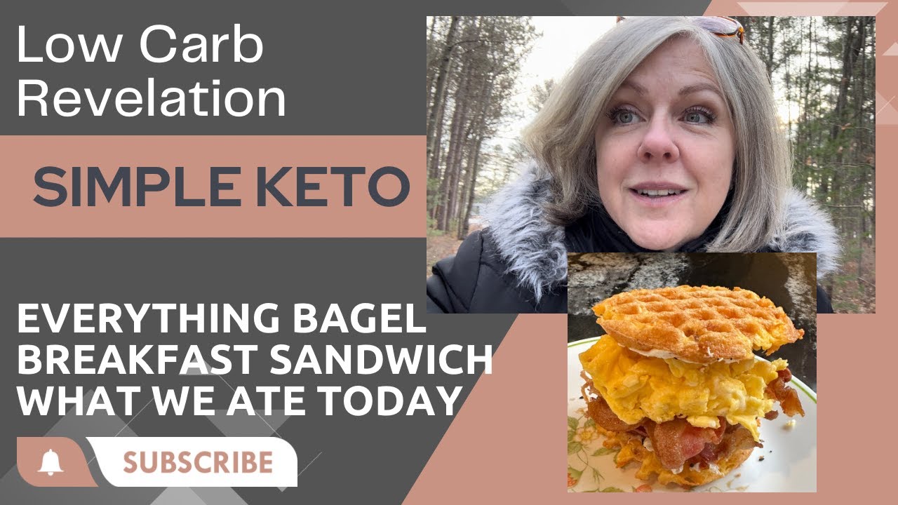 Everything Bagel Breakfast Sandwich / What We Ate Today YouTube