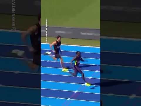 Video Gout Gout rompió la barrera de los 20 segundos en los 200 mts. y superó el registro de Usain Bolt