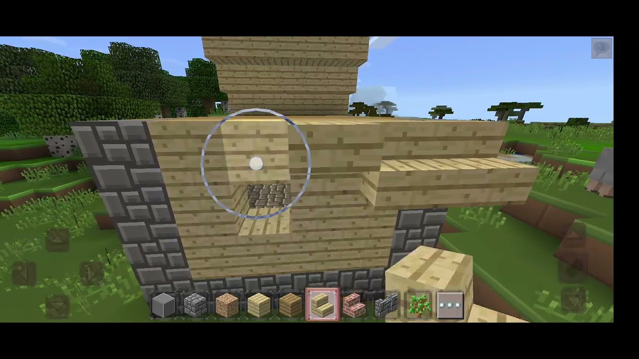 How to make a villager house - YouTube
