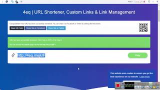 make your url shorter url to qr code  URL Shortener  Custom Links  Link Management in  http://4eq.ir screenshot 5