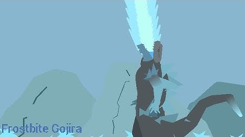 Frostbite Godzilla showcase stk