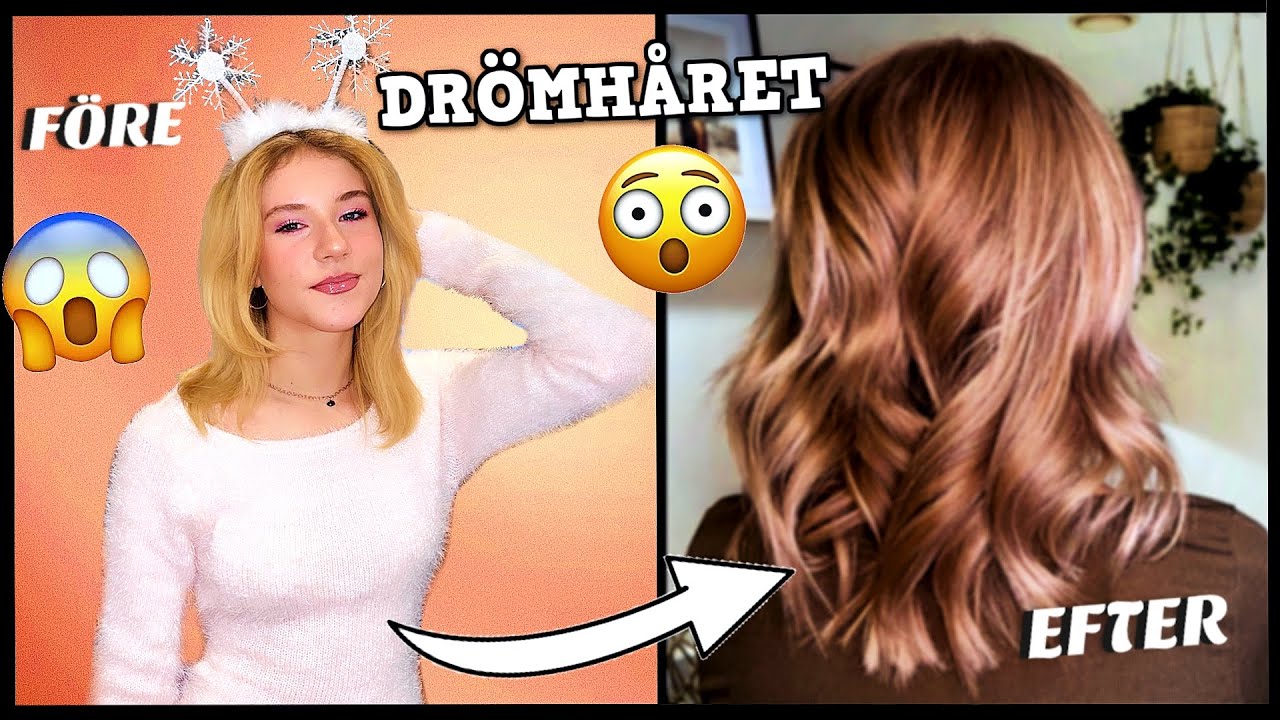 ELVIRA FÄRGAR HÅRET BRUNT - Stor förändring!!!