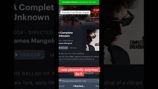 I Saw a Complete Unknown. @DylanAnglinFilms