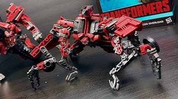 🔥OVERLOAD IS BACK?! Transformers Studio Series Leader Class ROTF OVERLOAD (Reissue) Reviewdeo