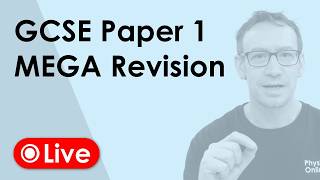 GRADE 9 GCSE Physics - COMPLETE AQA Paper 1 Revision - Live