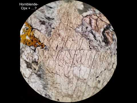 Hornblende tutorial Optical mineralogy