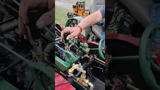 Miniature Case Traction Engine Idling Under Steam At Buckley 2024 #steamengine #tractor