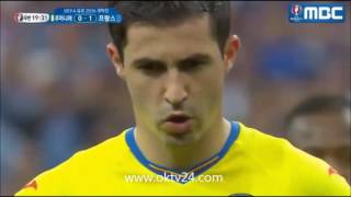 유로 2016 개막전 프랑스vs루마니아 골장면