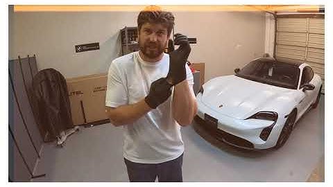 Porsche Taycan GTS ADAS Recalibration of Forward Facing Camera - ADAS Calibration Services, LLC