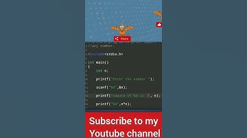 write a c program to print square of any number || code with harry || #shorts #harrybhai