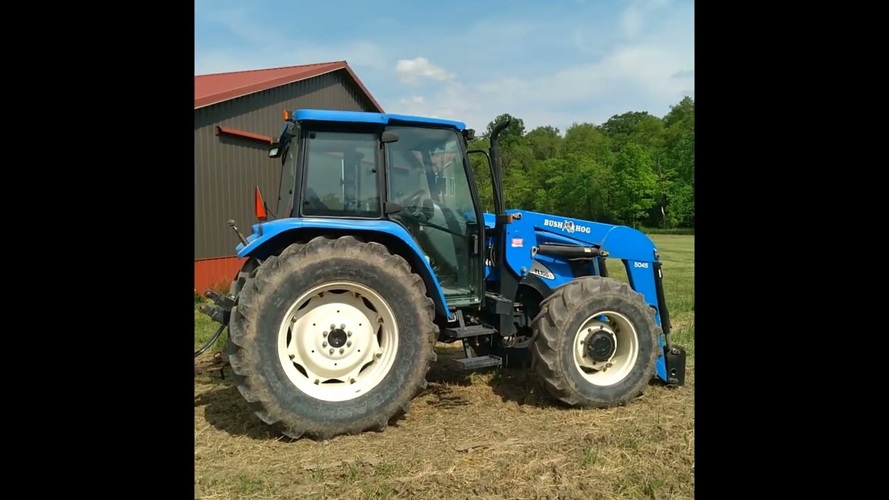 New Holland TL100A and IH 470 Disk Walkaround