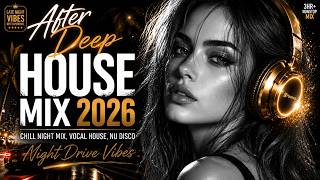 Midnight Deep House Mix 2026 | Night Drive Vocal House, Nu Disco &amp; City Lights
