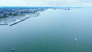 Sandusky Ohio, Jackson St. pier, Cedar Point, Marblehead and Johnson's island.