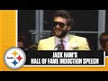 Jack Ham's Pro Football Hall of Fame Induction Speech | Pittsburgh Steelers