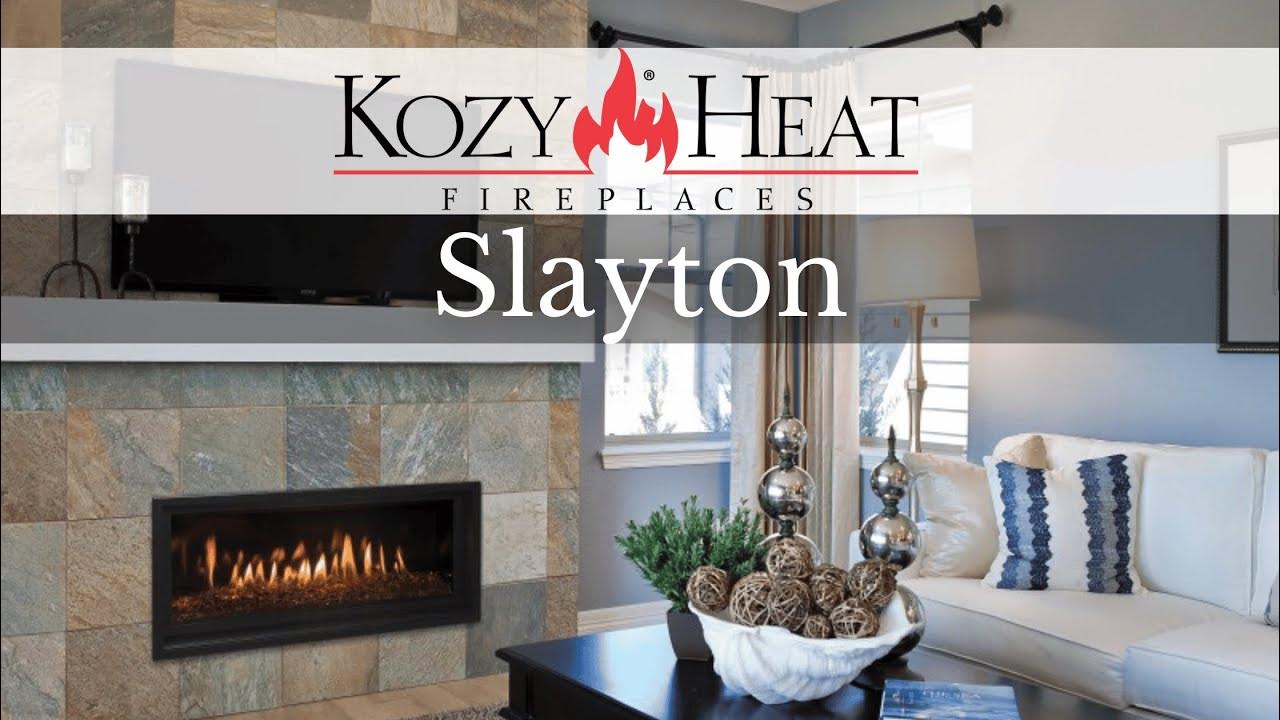 Kozy Heat Slayton 42 Embers Custom Fireplace Mentor Location YouTube