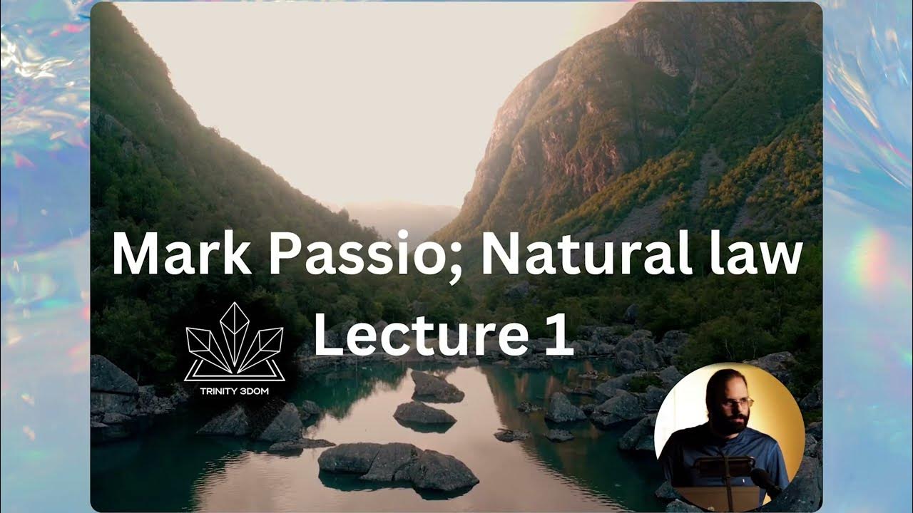 Mark Passio; Natural Law. Part 1 The Real Law of Attraction and how