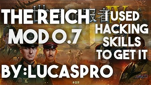 The Reich Mod 0.7 (Extended Map) - World Conqueror 4
