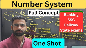 Number System |SSC | Bank -PO | Railway |Defense | State exams |one shot | Full Concept |By Anuj Sir