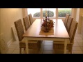 Making two tables. She likes the first table top best. How to build a Farm table Making two tables. She likes the first table top best. How to build a Farm table
