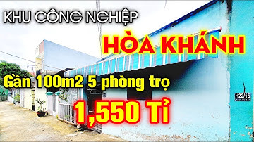 #86 Bán dãy trọ Đà Nẵng | KCN Hòa Khánh - 100m2 5 phòng| GIÁ RẺ