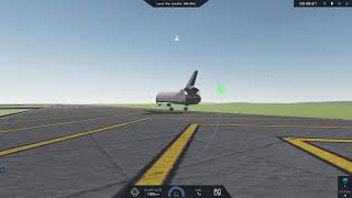 SimpleRockets 2 - mission land the shuttle