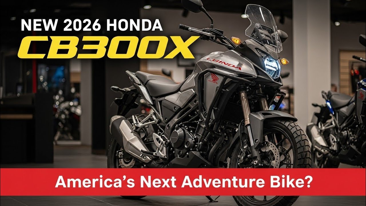 New 2026 Honda CB300X — The Small-Adventure Bike That Thinks Big‼️🔥